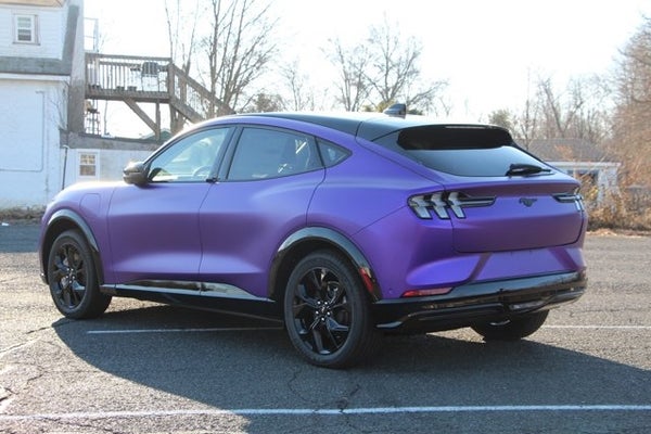 2023 Ford Mach-E AAF Customs Satin Purple Wrap in Point Pleasant, NJ - All American Ford Point Pleasant