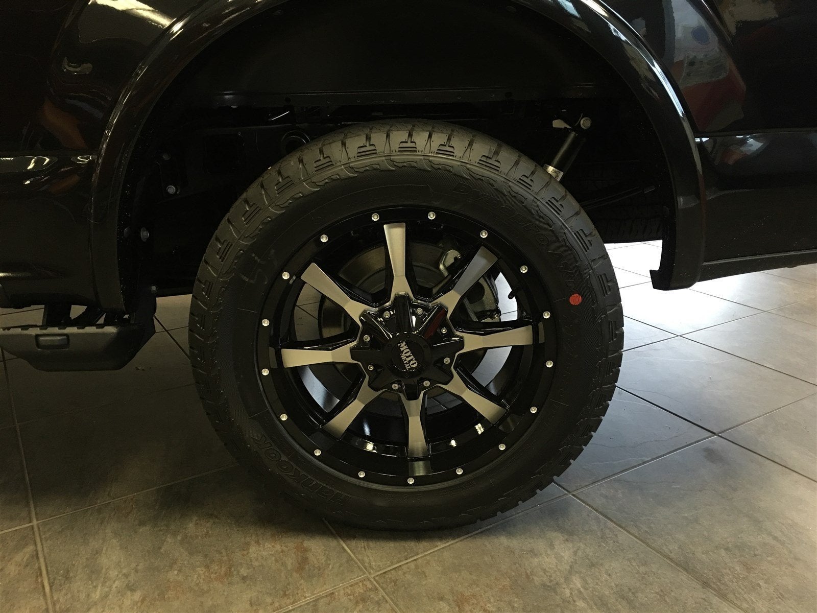 Custom Black and Silver Rims at All American Ford Point Pleasant in Point Pleasant NJ