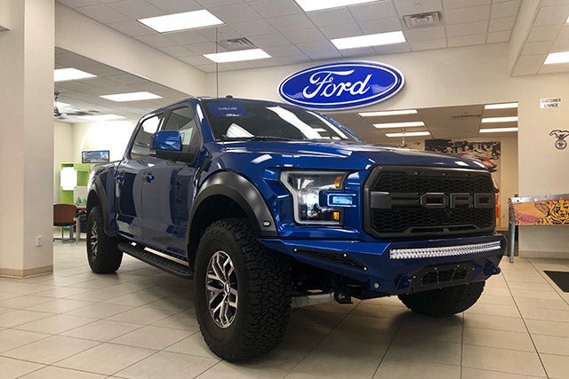 Custom Lifted Blue F-150 at All American Ford Point Pleasant in Point Pleasant NJ