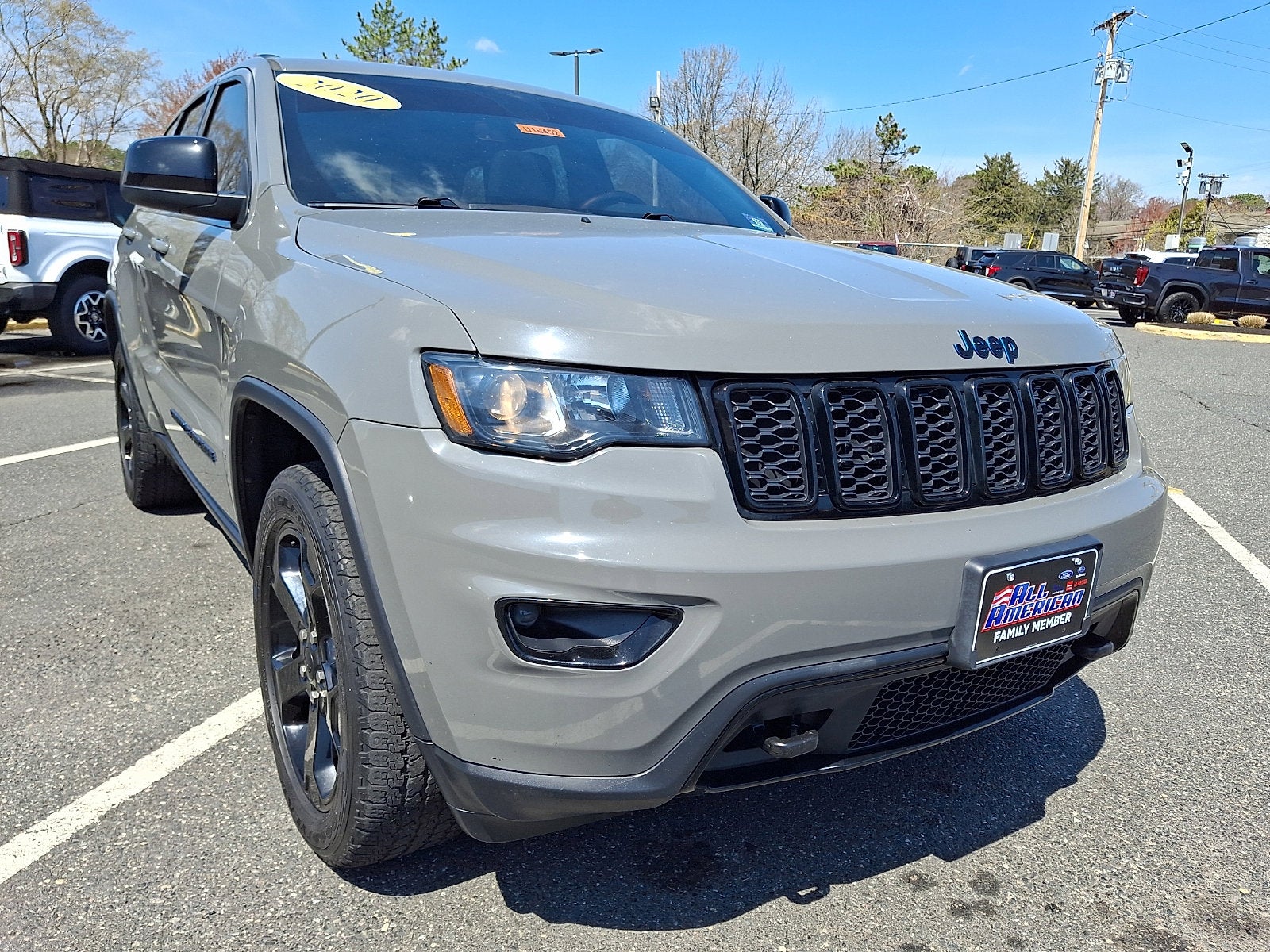 Used 2020 Jeep Grand Cherokee Upland with VIN 1C4RJFAG1LC134392 for sale in Point Pleasant, NJ
