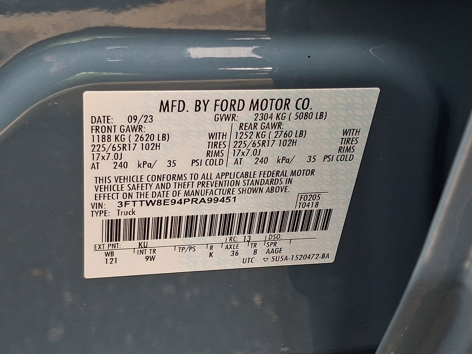2023 Ford Maverick XL