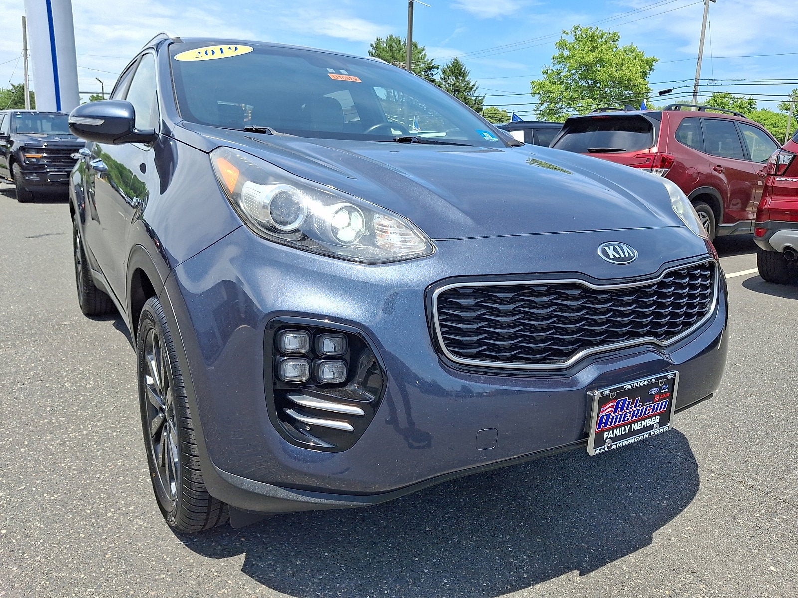 Used 2019 Kia Sportage EX with VIN KNDPNCAC9K7545666 for sale in Point Pleasant, NJ