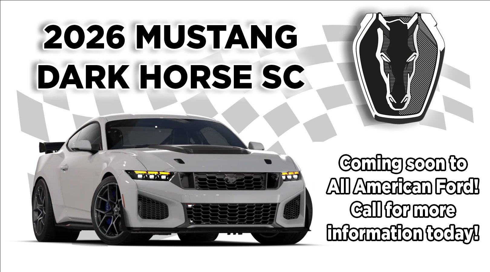 2026 Ford Mustang Dark Horse SC