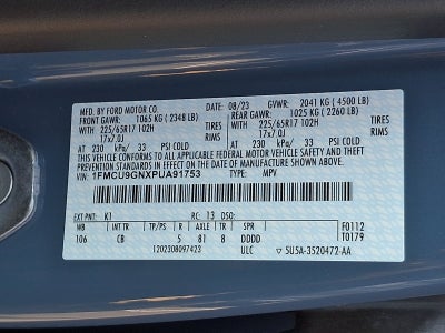 2023 Ford Escape Active
