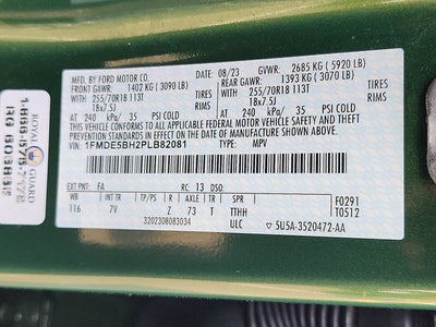 2023 Ford Bronco Outer Banks