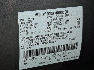 2023 Ford Explorer Limited
