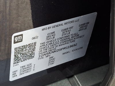 2023 Chevrolet Tahoe LT