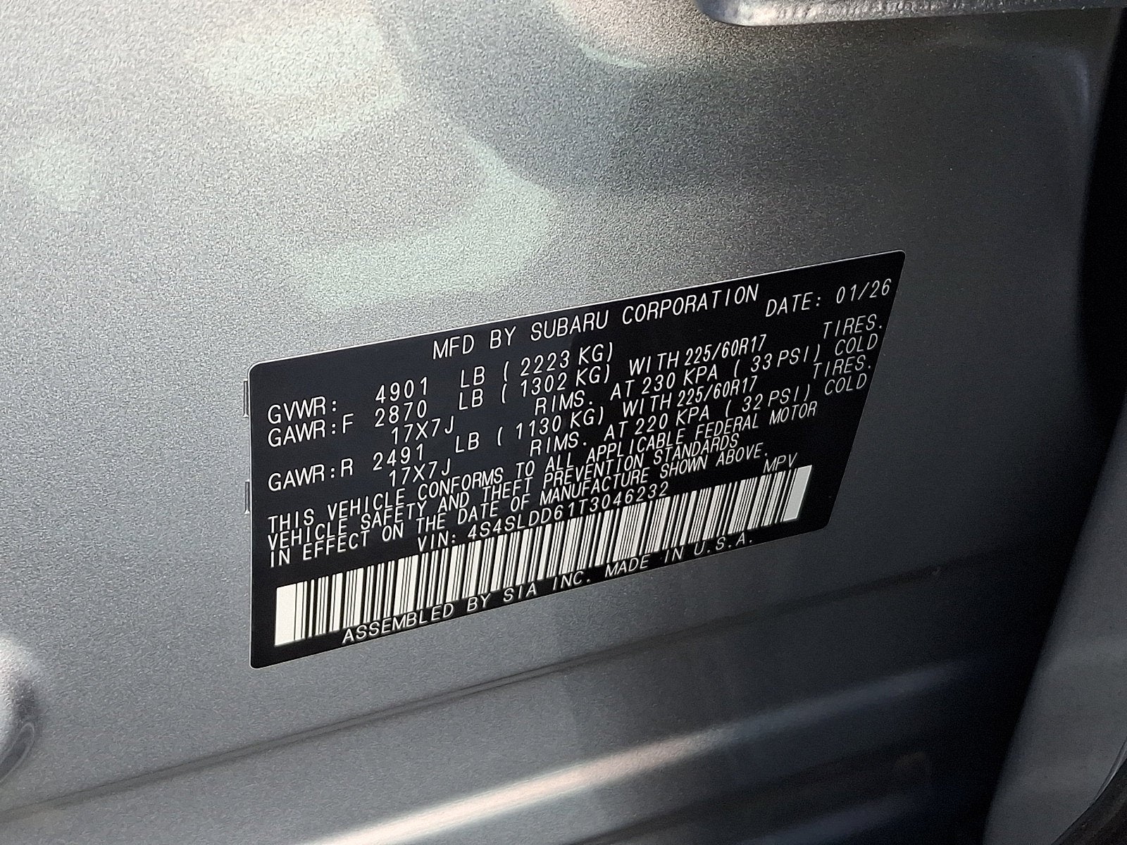 2026 Subaru Forester Premium