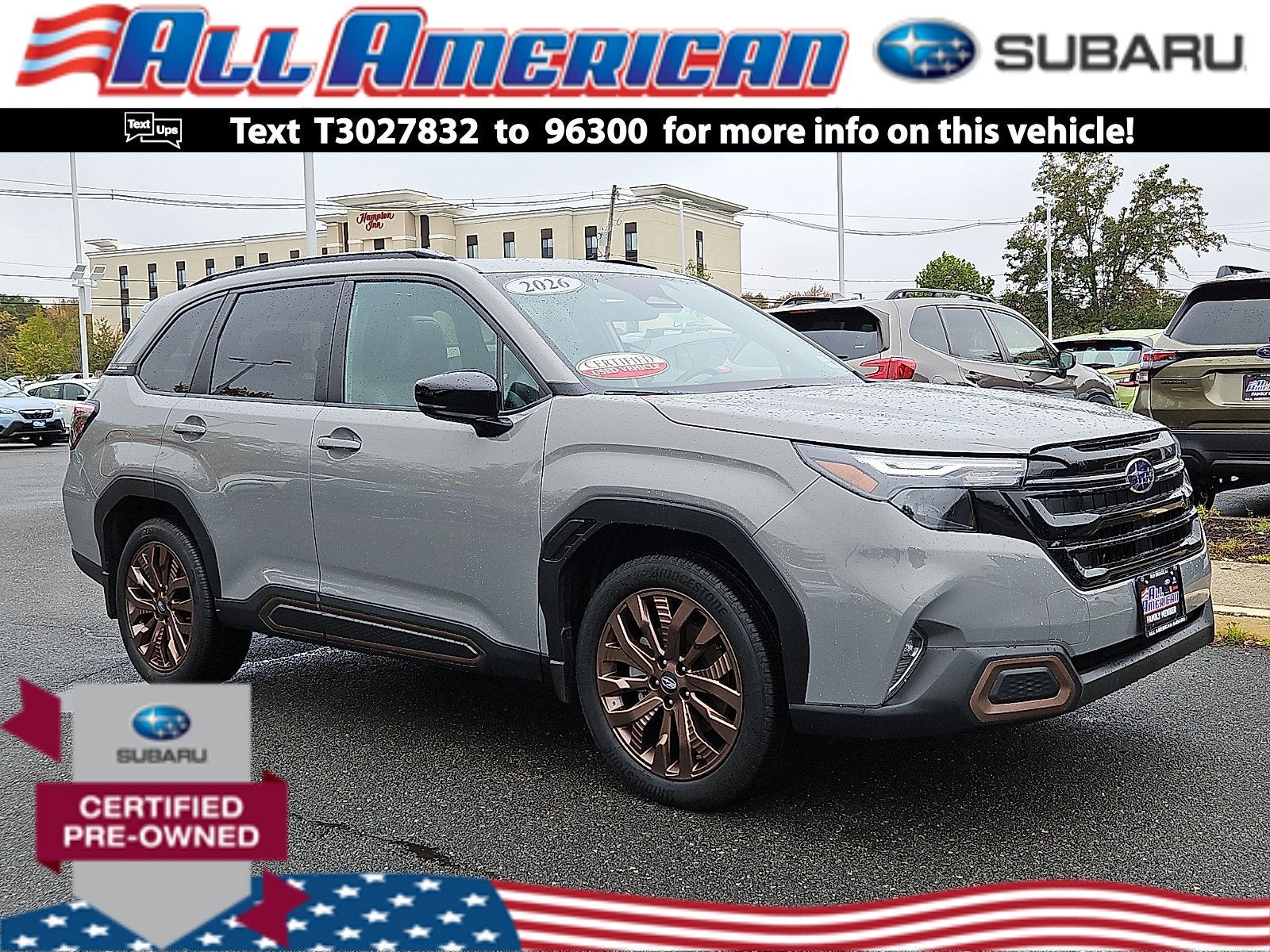 2026 Subaru Forester Sport