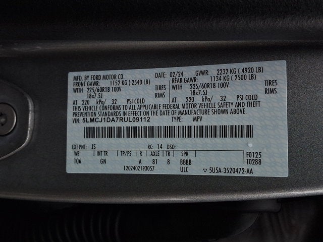 2024 Lincoln Corsair Premiere