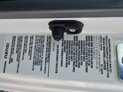 2019 Isuzu NRR 20' Box Truck W/Power Liftgate