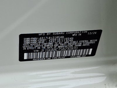 2025 Subaru Impreza Base 5-Door