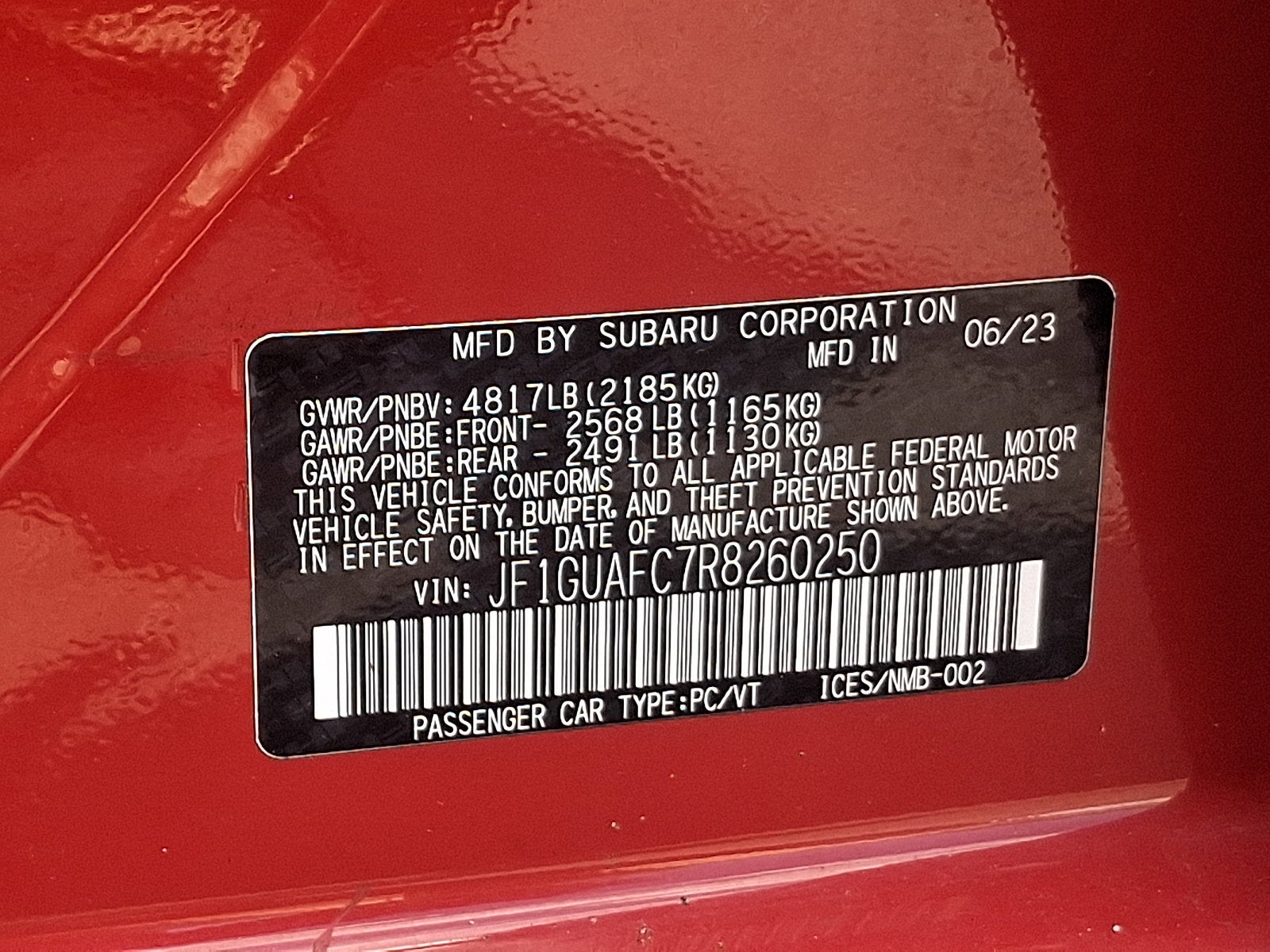 2024 Subaru Impreza Sport