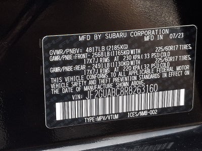 2024 Subaru Crosstrek AWD