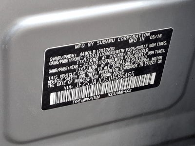2018 Subaru Forester Limited