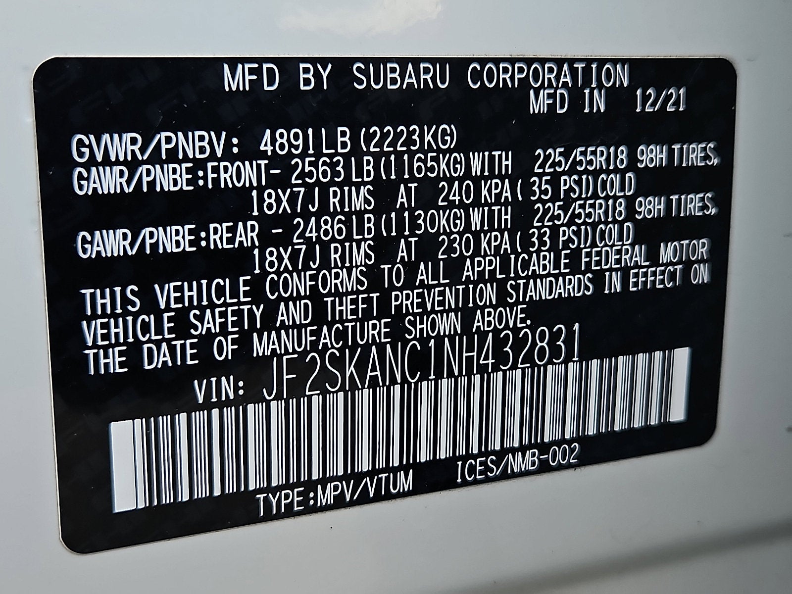 2022 Subaru Forester Limited
