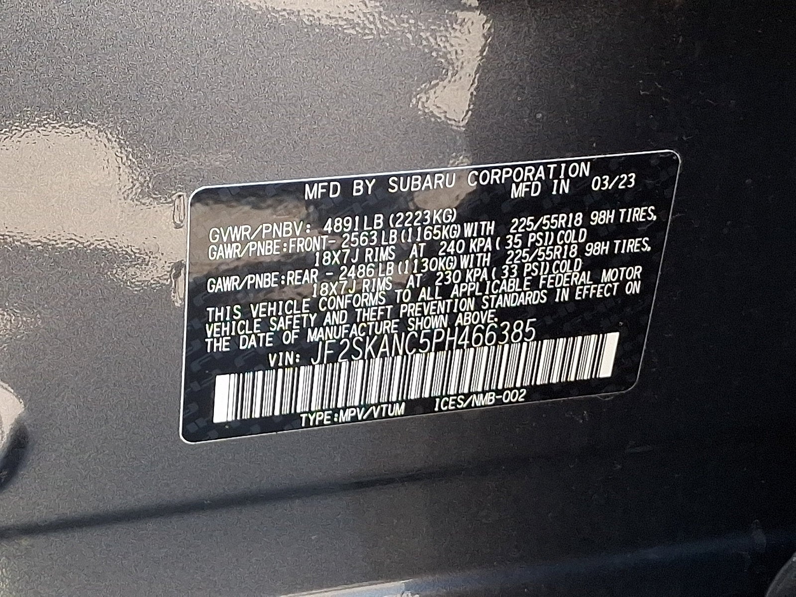 2023 Subaru Forester Limited