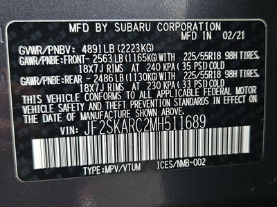 2021 Subaru Forester Sport