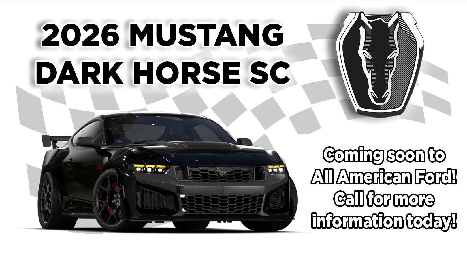2026 Ford Mustang Dark Horse SC