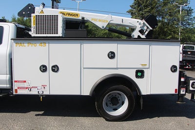 2025 Ford Open Service Utility 11 FT Crane Super Cab F550 4x4