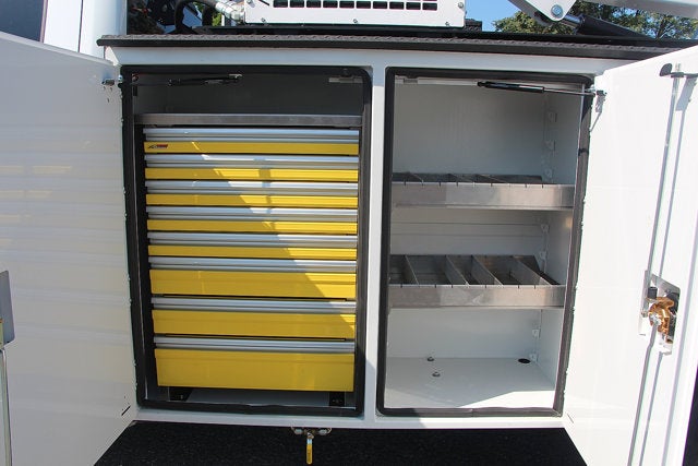 2025 Ford Open Service Utility 11 FT Crane Super Cab F550 4x4