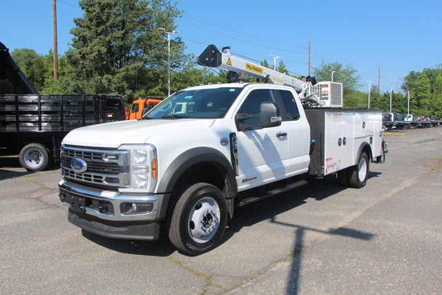 2025 Ford Open Service Utility 11 FT Crane Super Cab F550 4x4
