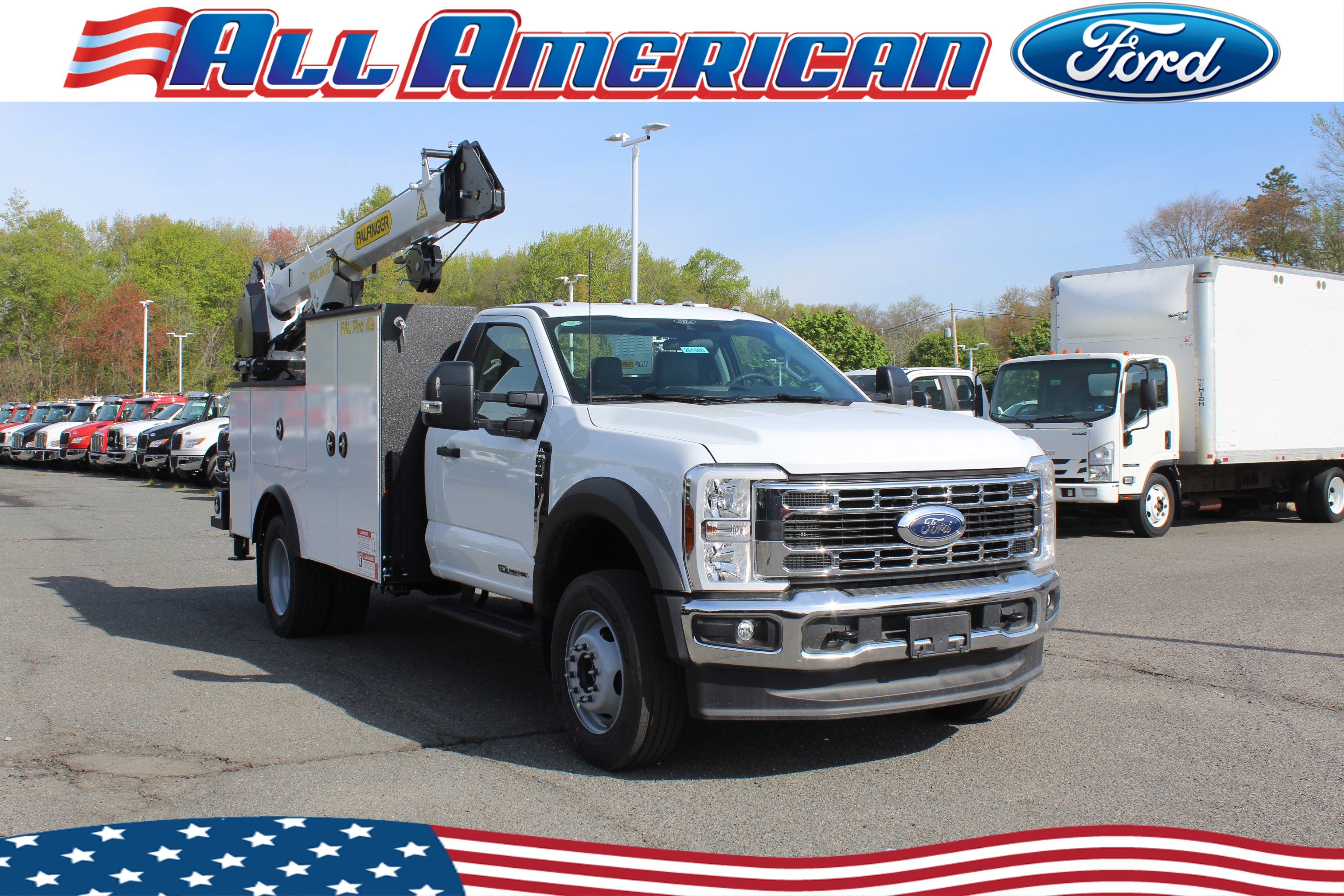 2026 Ford Open Service Utility 11 FT Crane Regular Cab F-600 4x4