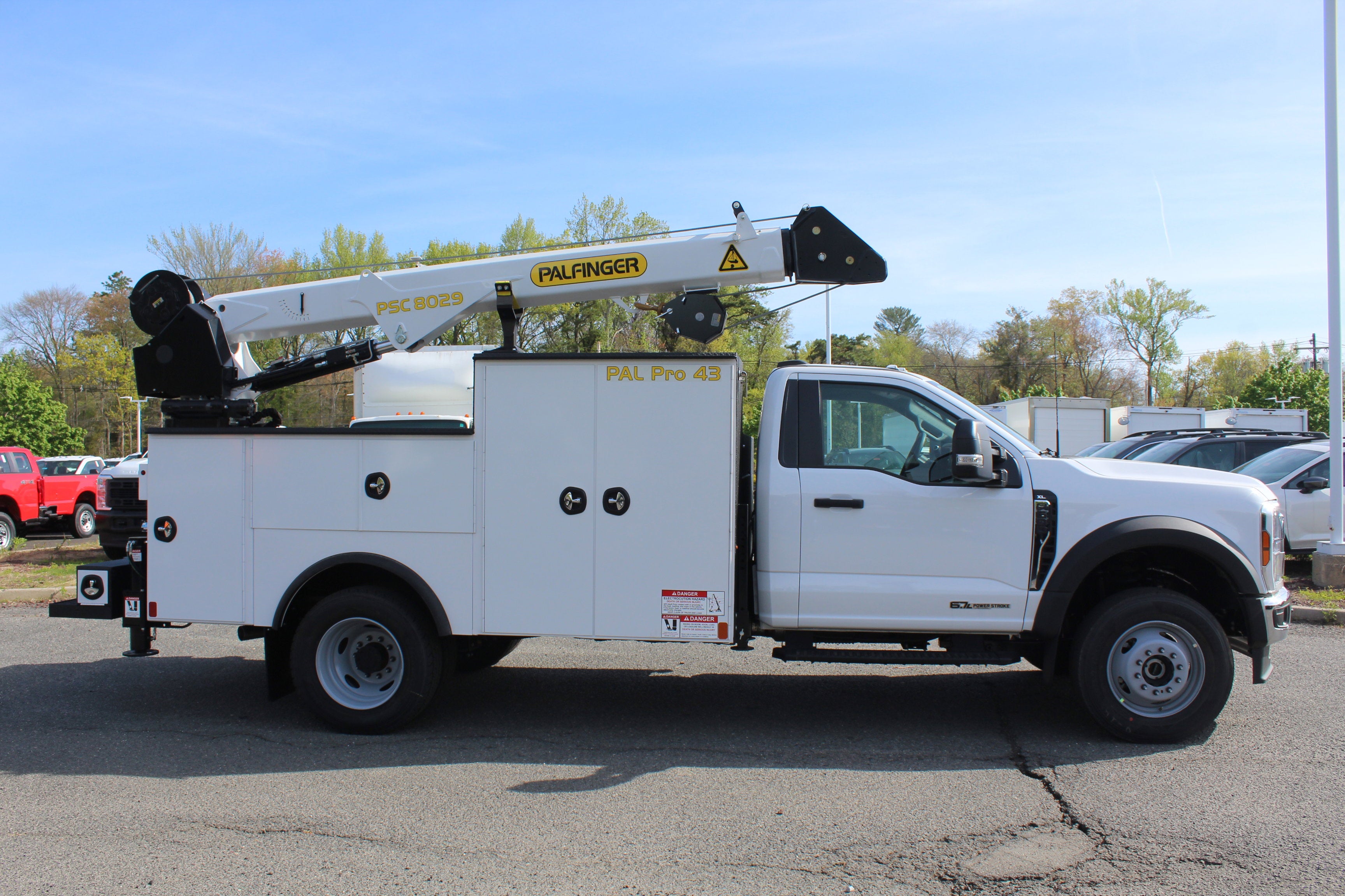 2026 Ford Open Service Utility 11 FT Crane Regular Cab F-600 4x4