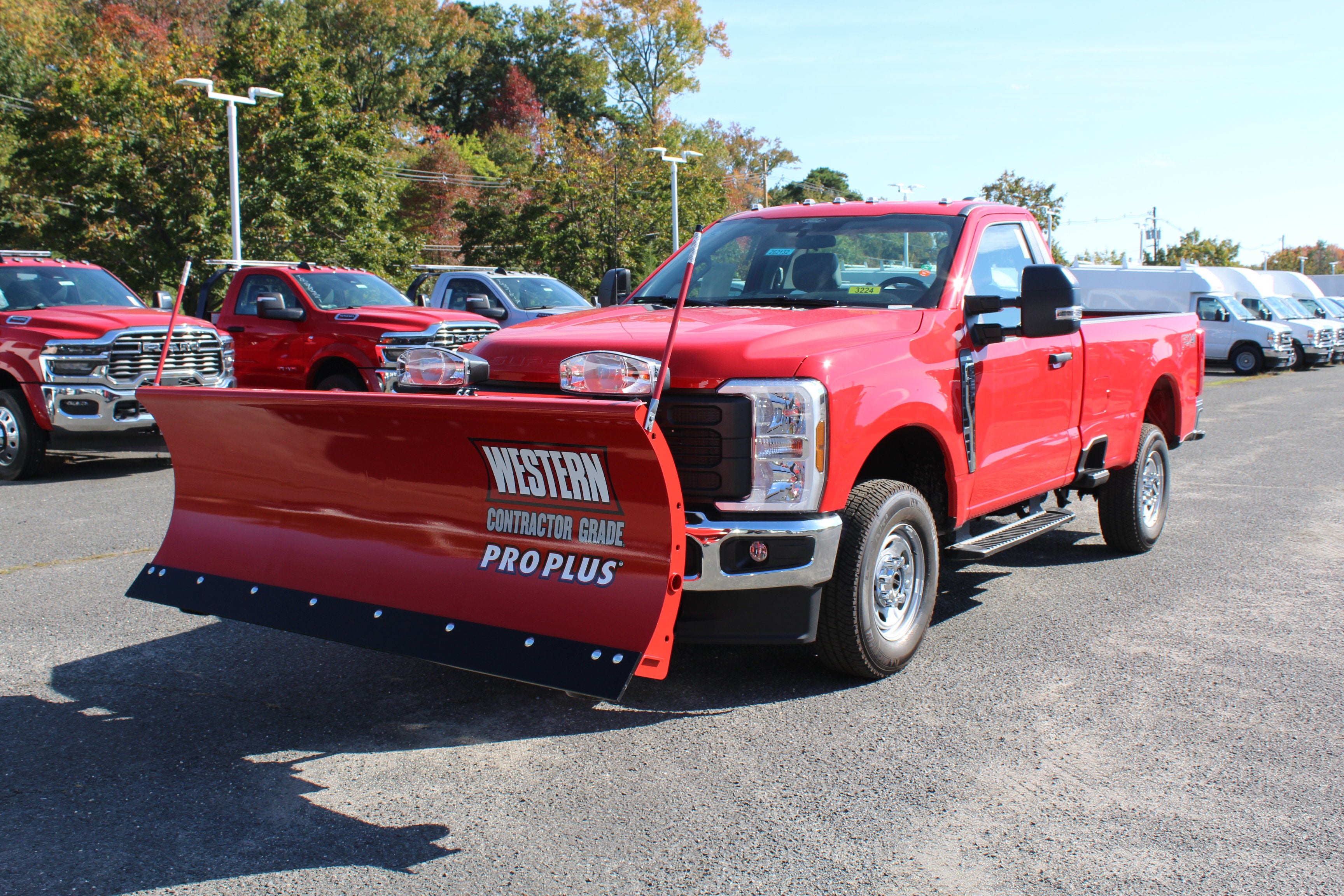 2026 Ford Plow Truck F-250 4x4 Reg Cab 8 FT Western Snowplow