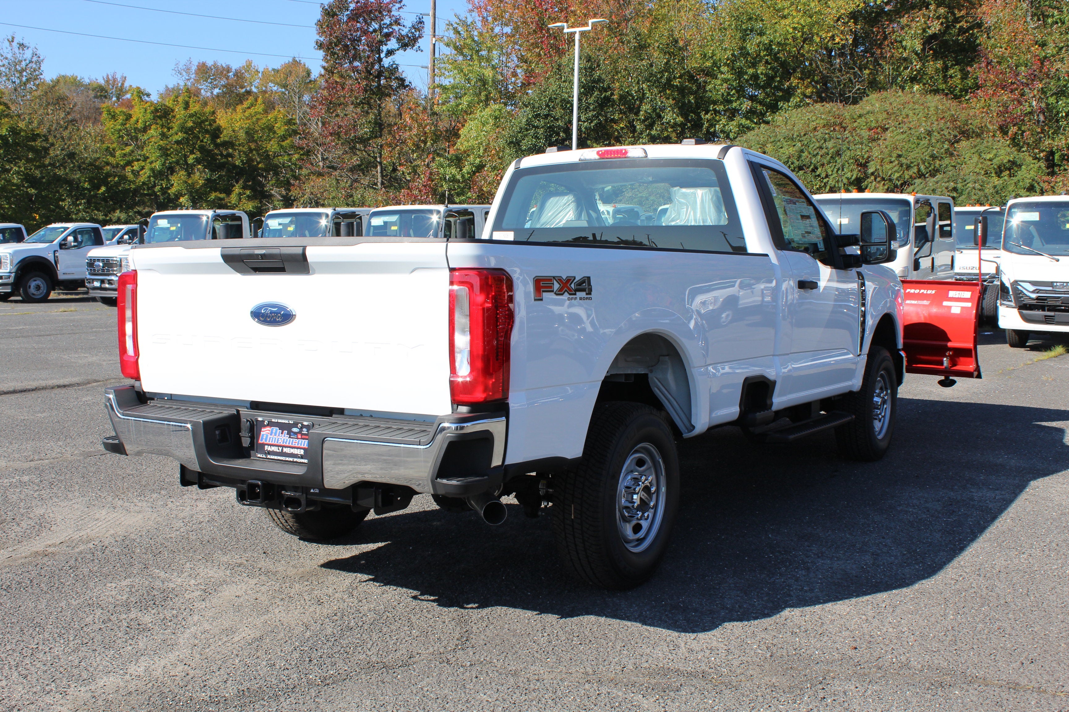 2026 Ford Plow Truck F-250 4x4 Reg Cab 8 FT Western Snowplow