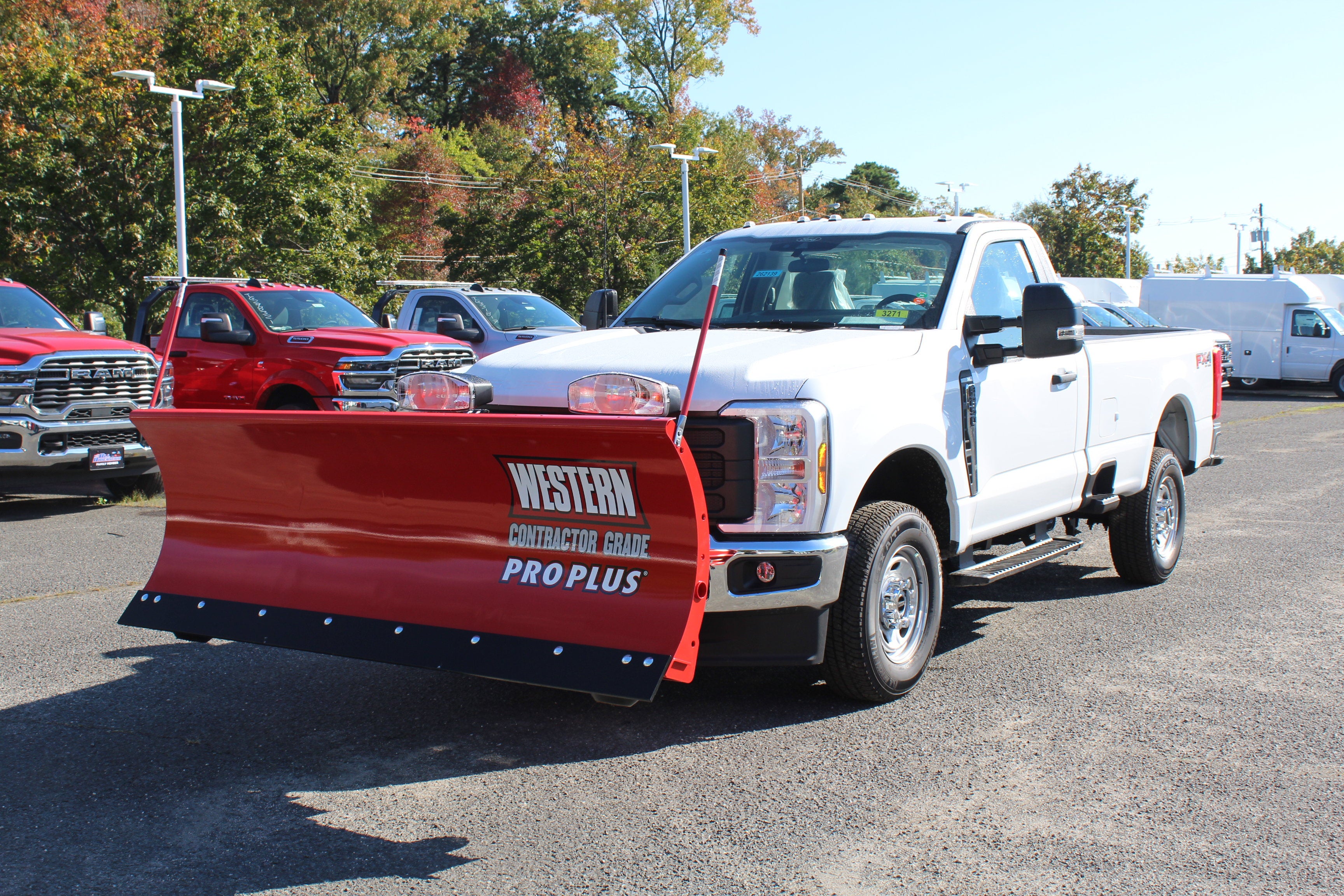 2026 Ford Plow Truck F-250 4x4 Reg Cab 8 FT Western Snowplow