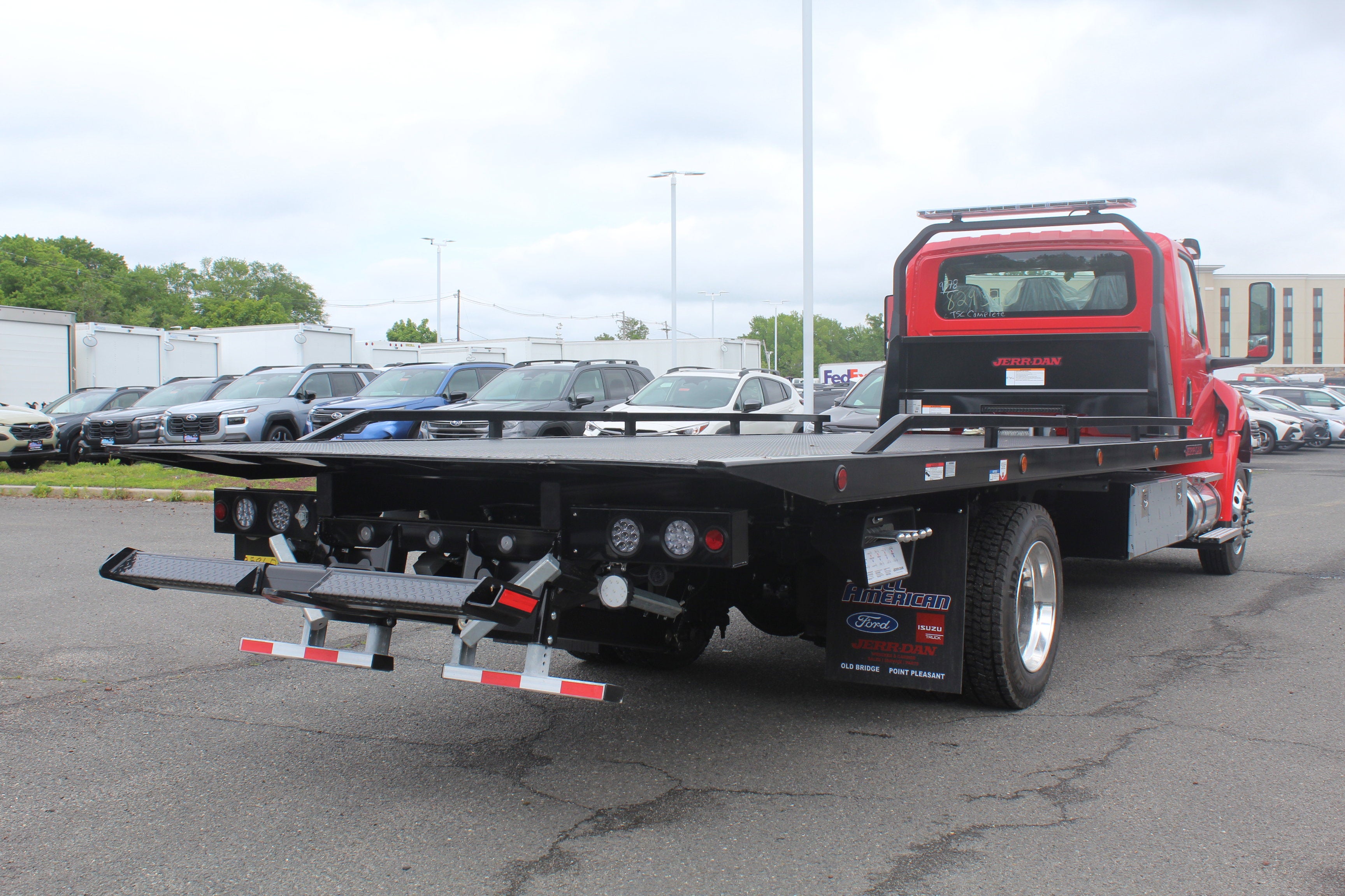 2027 International MV607 Jerr-Dan 6-Ton Steel XLP SD Carrier