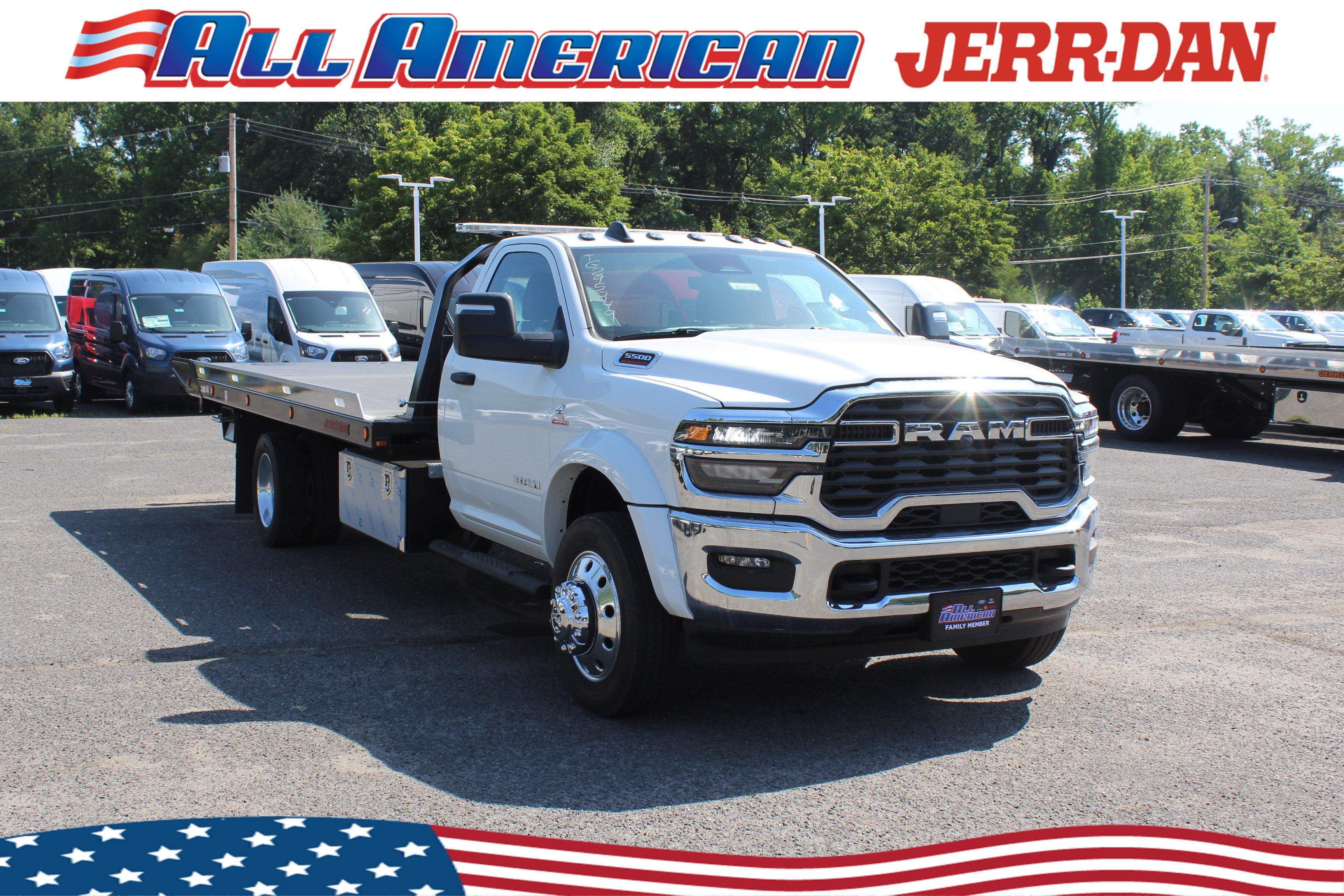 2026 RAM 5500 Jerr-Dan 6-Ton Dual-Angle Steel XLP SD Carrier
