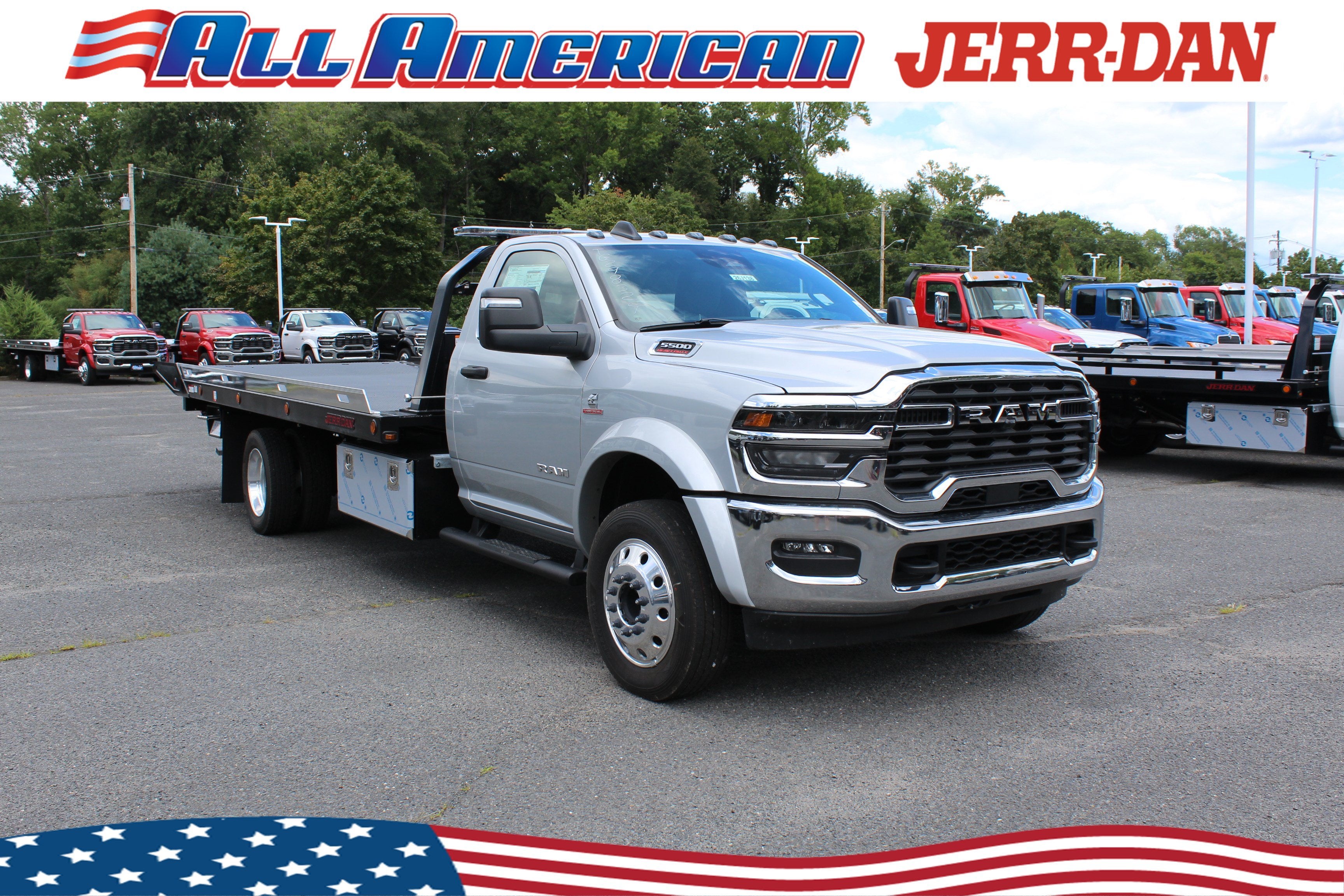 2026 RAM 5500 Jerr-Dan 6-Ton Dual-Angle Steel XLP SD Carrier