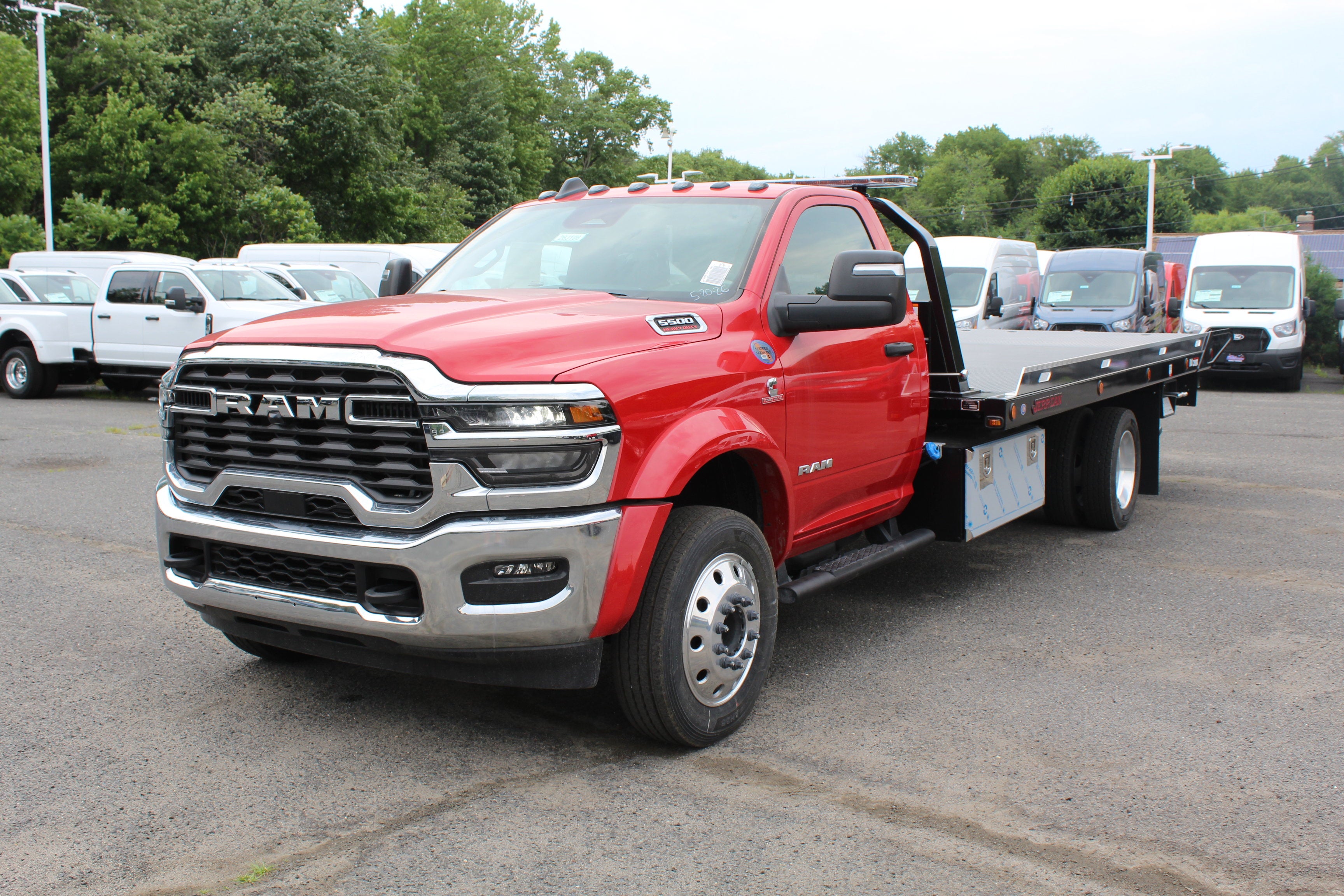 2026 RAM 5500 Jerr-Dan 6-Ton Dual-Angle Steel XLP SD Carrier