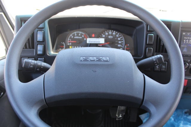 2026 Isuzu Landscape Dump NPR 12 FT Steel Landscape Body with Steel Backpack