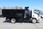 2026 Isuzu Landscape Dump NPR 12 FT Steel Landscape Body with Steel Backpack