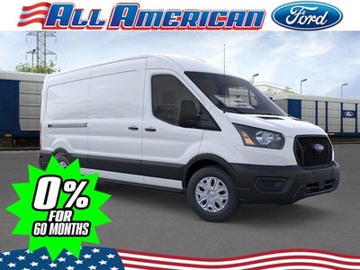 2025 Ford Transit Cargo Van w/ Partition + Racks and Bins