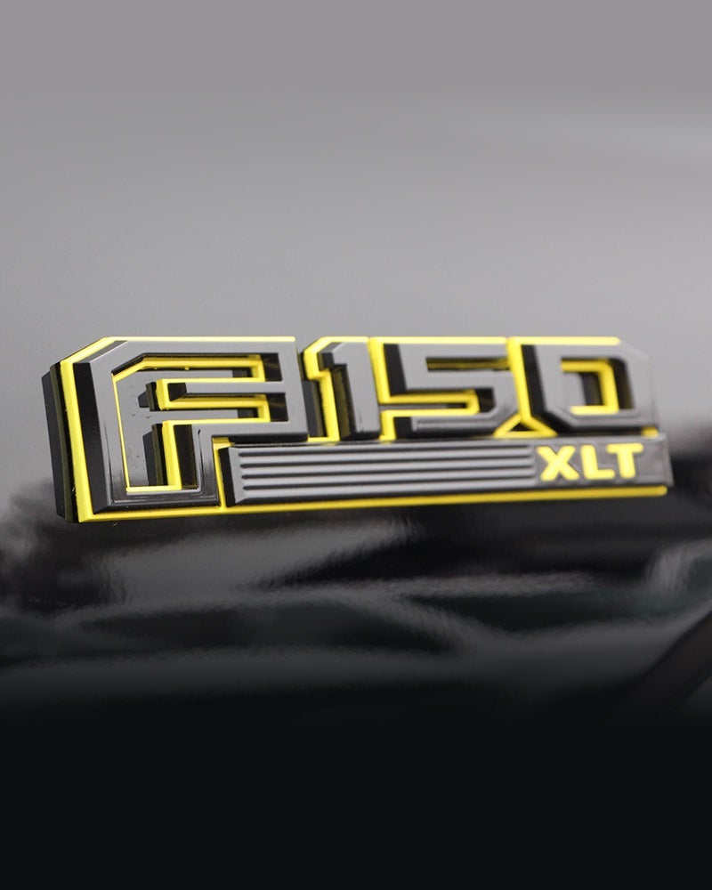 Custom Black & Yellow Emblems at All American Ford Point Pleasant in Point Pleasant NJ