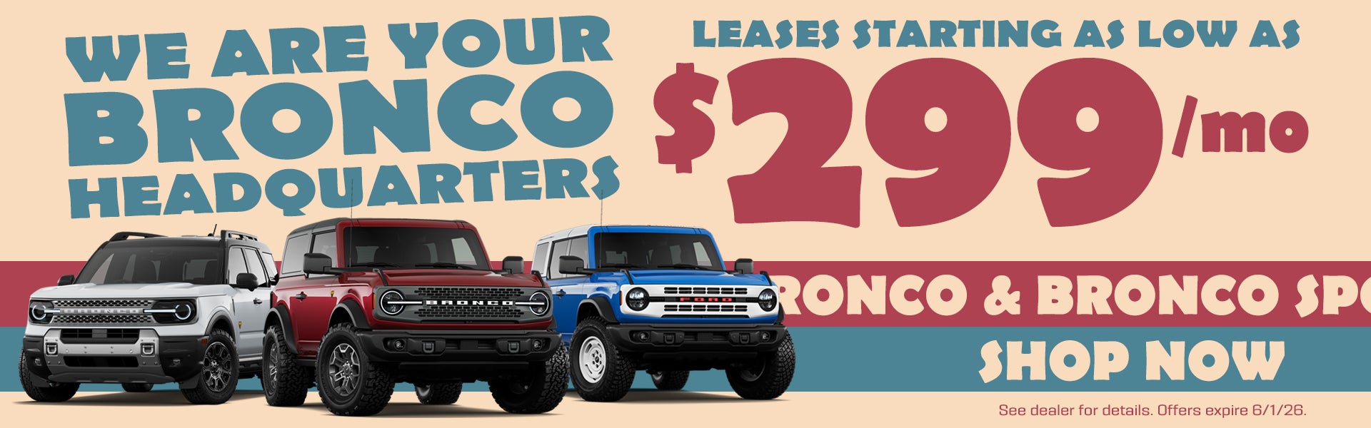 Bronco HQ - May 2026