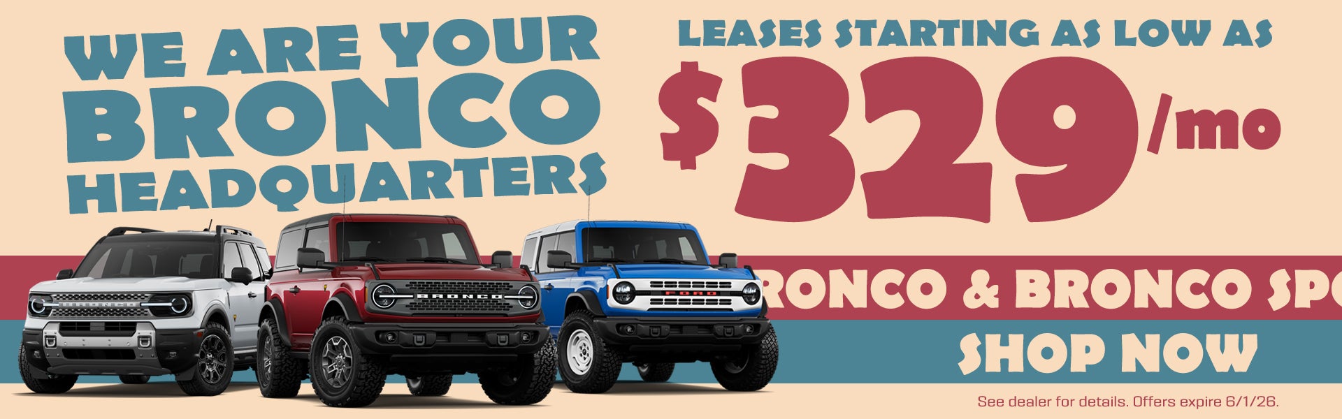 Bronco HQ - May 2026