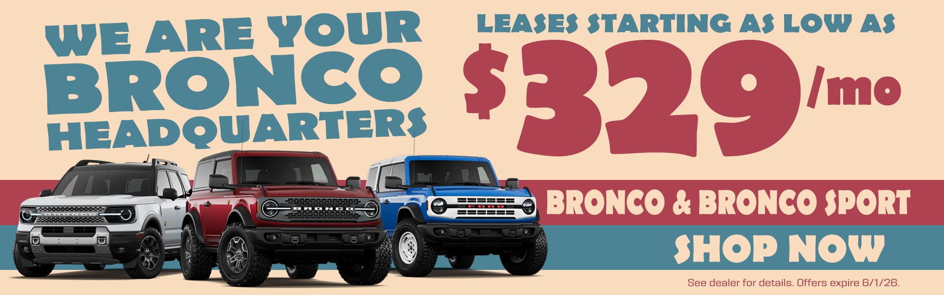 Bronco HQ - May 2026