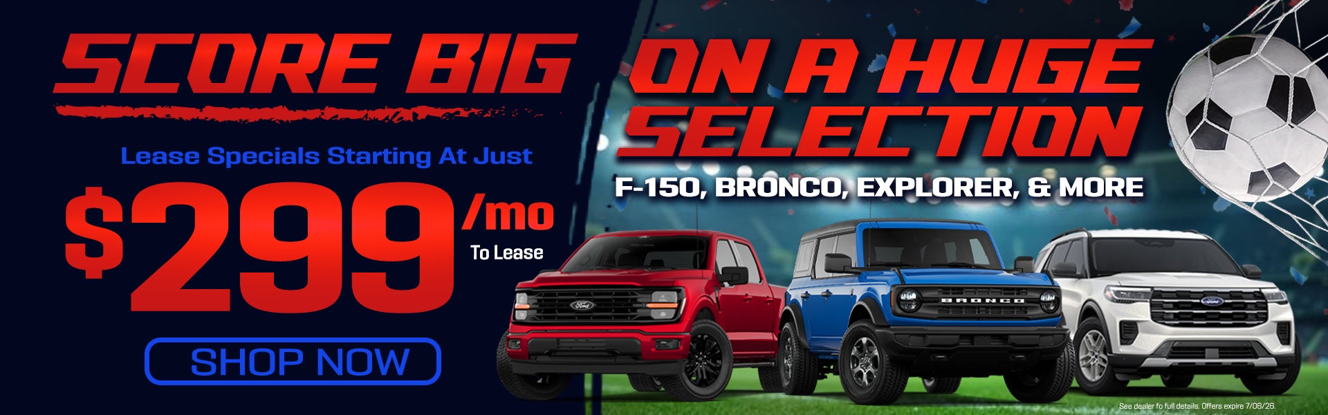 Score Big on Leases World Cup