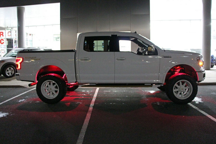 Jimmie Allen White Truck