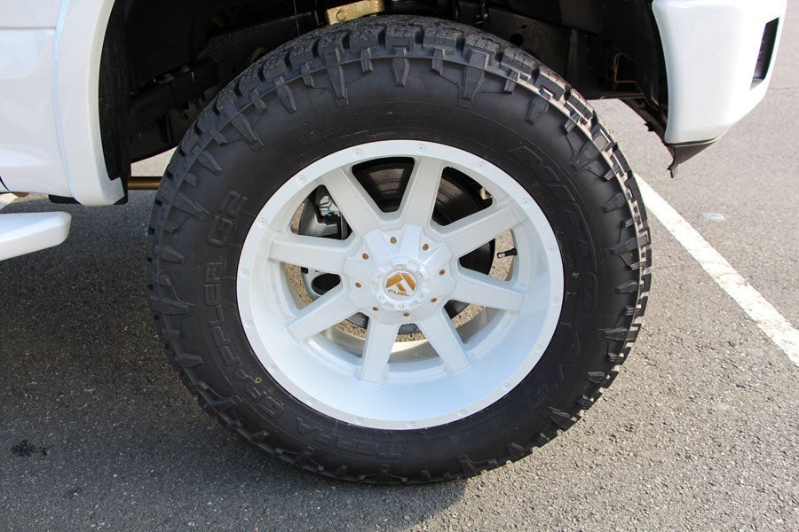 Jimmie Allen White Truck